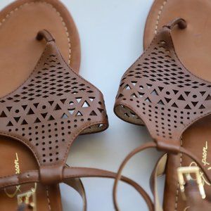 New Brown Jessica Simpson Summer Sandals